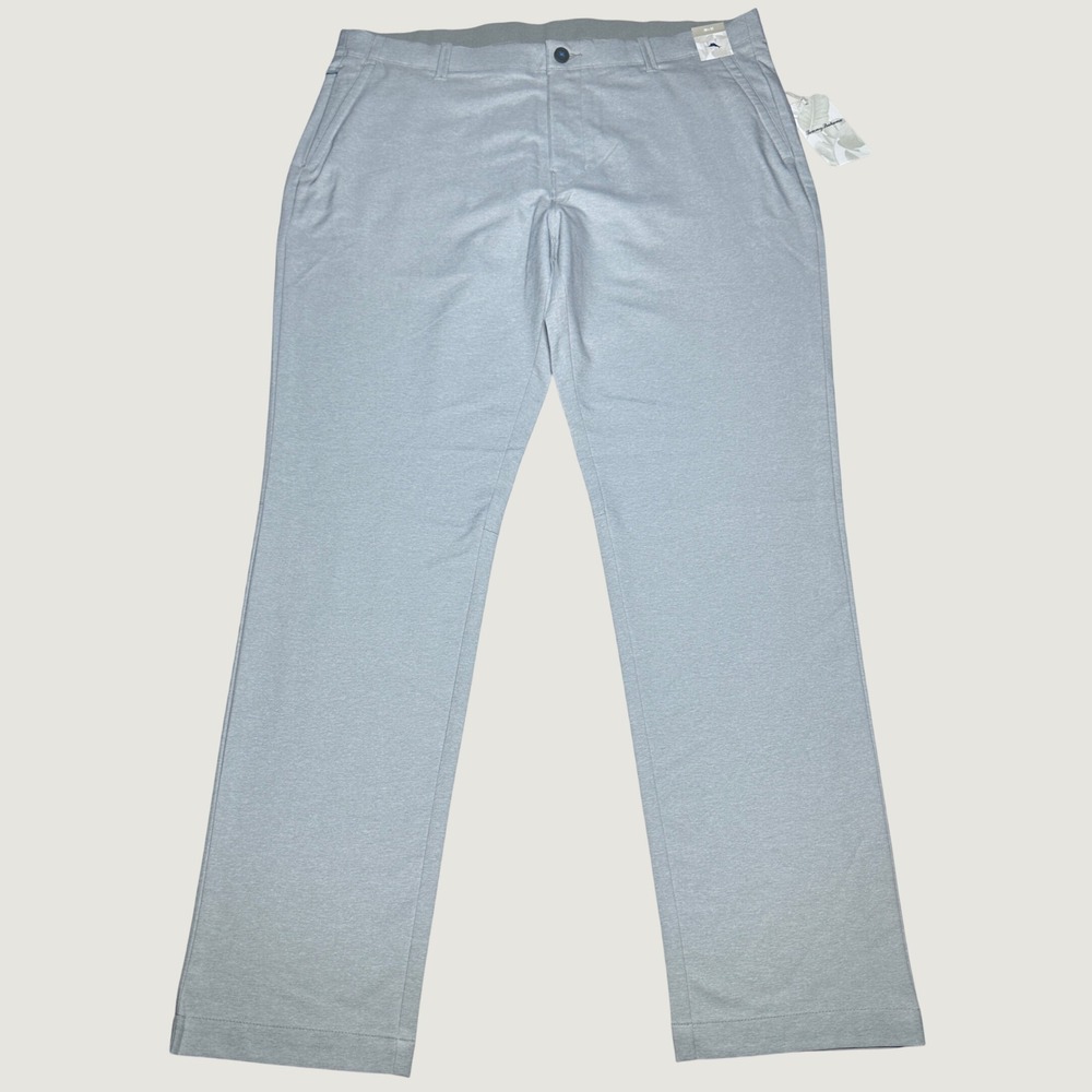 NEW Tommy Bahama On Par Pants 38x32 IslandZone Stretch Harbor Mist Grey Golf